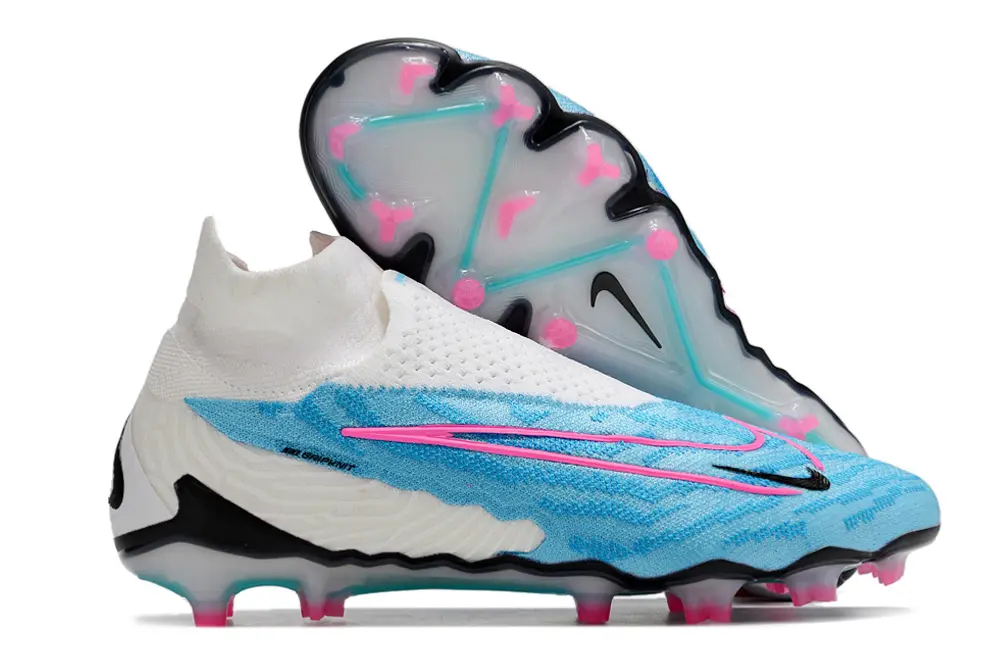 Nike Phantom GX Elite DF FG - Blue/Sky Blue/Neon Pink
