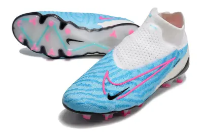 Nike Phantom GX Elite DF FG - Blue/Sky Blue/Neon Pink