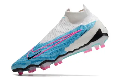 Nike Phantom GX Elite DF FG - Blue/Sky Blue/Neon Pink