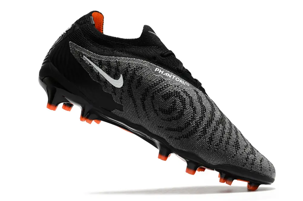 Nike Phantom GX Elite FG - Black/Electric Orange/Metallic Silver