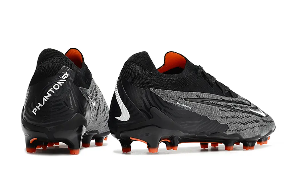 Nike Phantom GX Elite FG - Black/Electric Orange/Metallic Silver
