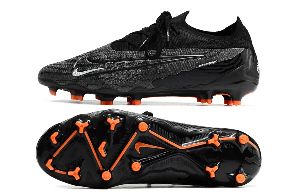 Nike Phantom GX Elite FG - Black/Electric Orange/Silver