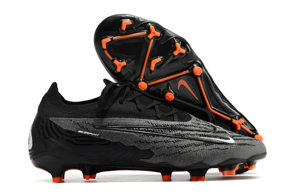 Nike Phantom GX Elite FG - Black/Electric Orange/Silver