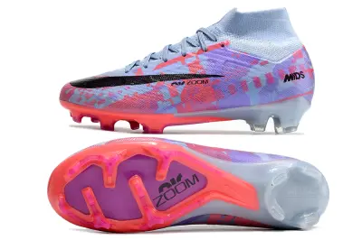 Nike Air Zoom Mercurial Superfly 9 Elite FG - Blue/Neon Pink/Soft Purple