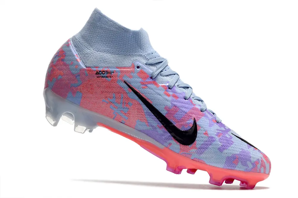 Nike Air Zoom Mercurial Superfly 9 Elite FG - Blue/Neon Pink/Soft Purple