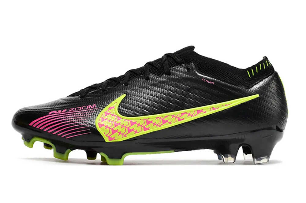 Nike Air Zoom Mercurial Vapor 15 Elite FG - Black/Neon Green/Fuchsia Pink