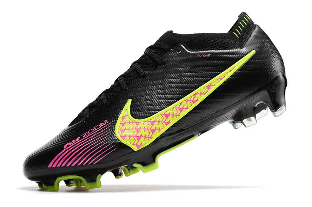 Nike Air Zoom Mercurial Vapor 15 Elite FG - Black/Neon Green/Fuchsia Pink