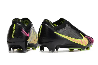 Nike Air Zoom Mercurial Vapor 15 Elite FG - Black/Neon Green/Fuchsia Pink