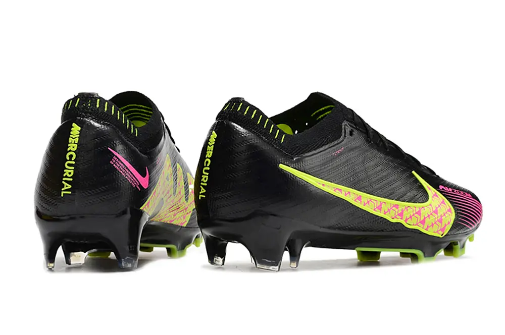 Nike Air Zoom Mercurial Vapor 15 Elite FG - Black/Neon Green/Fuchsia Pink