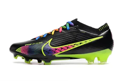 Nike Air Zoom Mercurial Vapor 15 Elite FG - Black/Neon Green/Fuchsia Pink