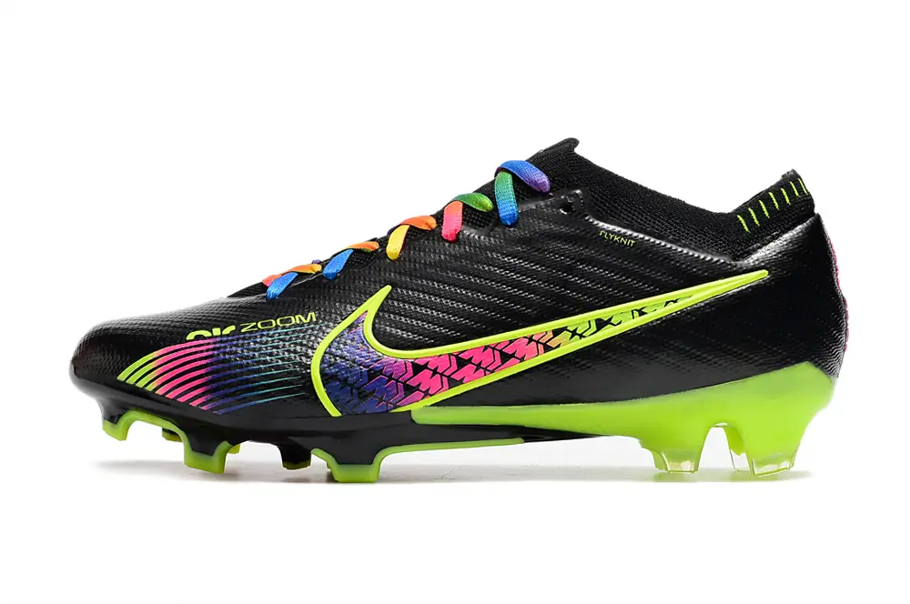 Nike Air Zoom Mercurial Vapor 15 Elite FG - Black/Neon Green/Fuchsia Pink