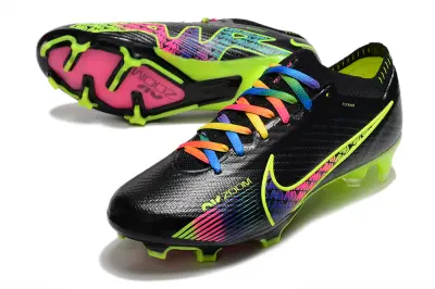Nike Air Zoom Mercurial Vapor 15 Elite FG - Black/Neon Green/Fuchsia Pink