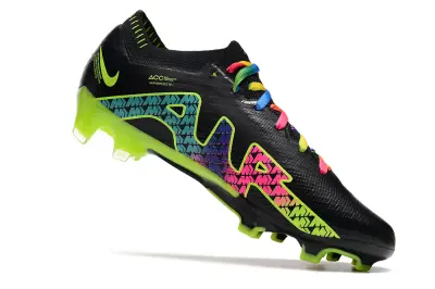 Nike Air Zoom Mercurial Vapor 15 Elite FG - Black/Neon Green/Fuchsia Pink