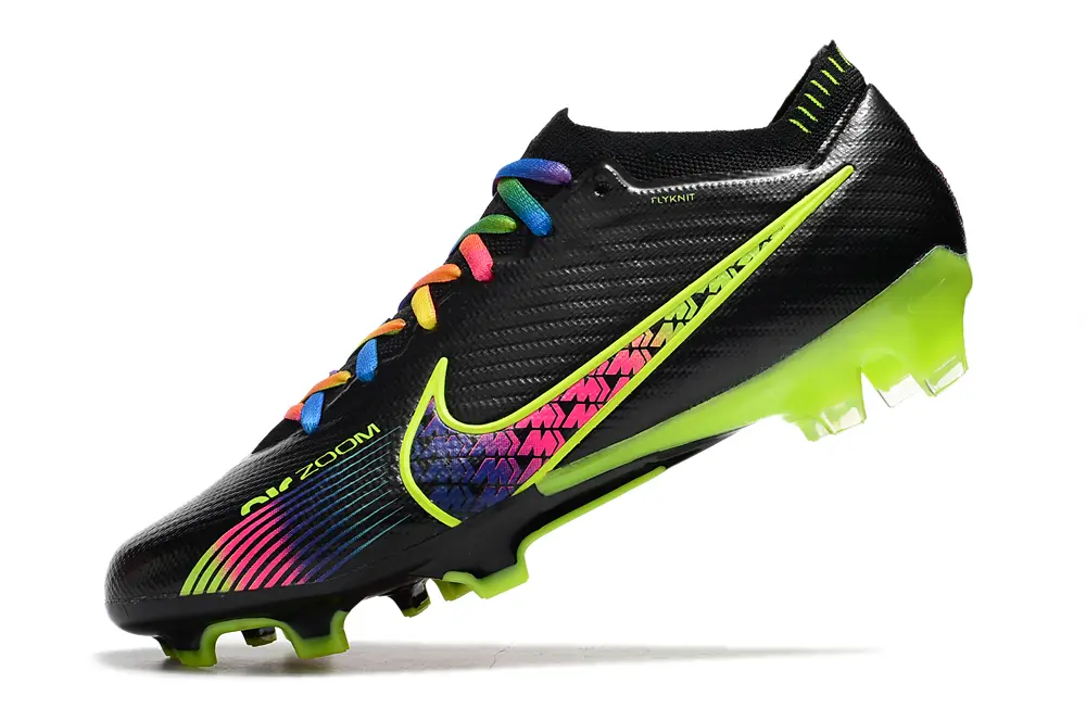 Nike Air Zoom Mercurial Vapor 15 Elite FG - Black/Neon Green/Fuchsia Pink