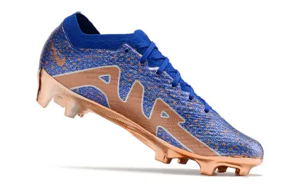 Nike Air Zoom Mercurial Vapor 15 Elite FG - Blue/Metallic Bronze/Dazzling Blue
