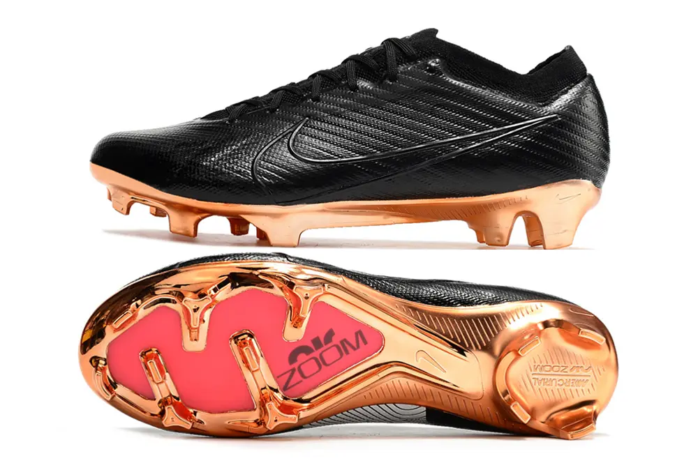 Nike Air Zoom Mercurial Vapor 15 Elite FG - Black/Copper/Hot Pink