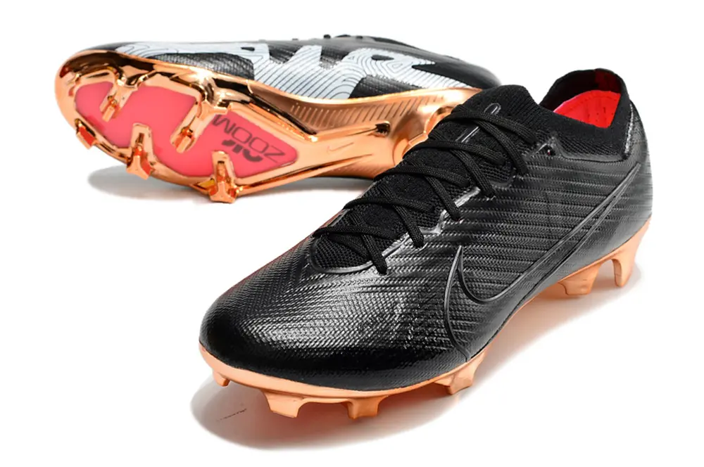 Nike Air Zoom Mercurial Vapor 15 Elite FG - Black/Copper/Hot Pink