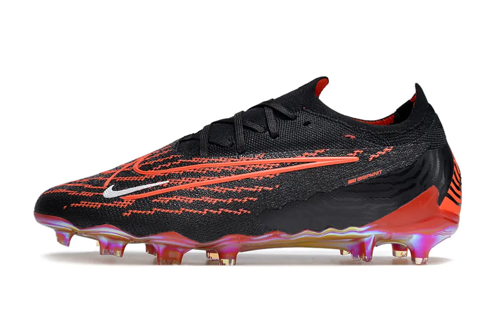 Nike Phantom GX Elite FG - Black/Vivid Red/Metallic Orange