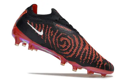 Nike Phantom GX Elite FG - Black/Vivid Red/Metallic Orange