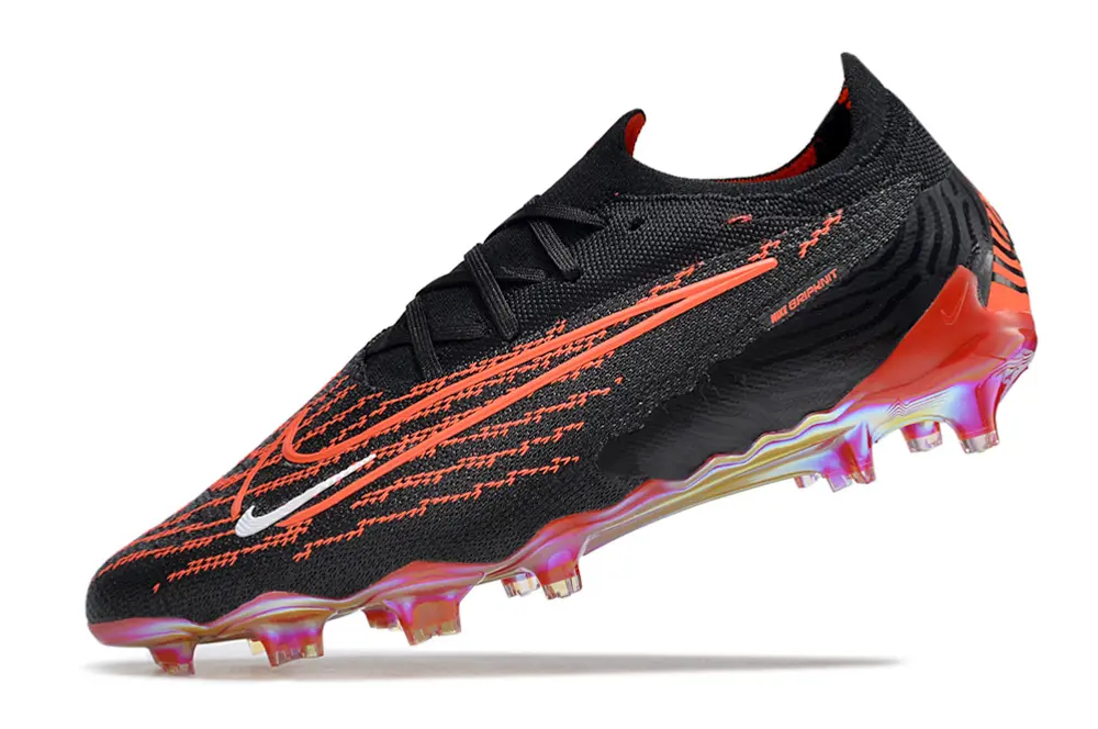 Nike Phantom GX Elite FG - Black/Vivid Red/Metallic Orange
