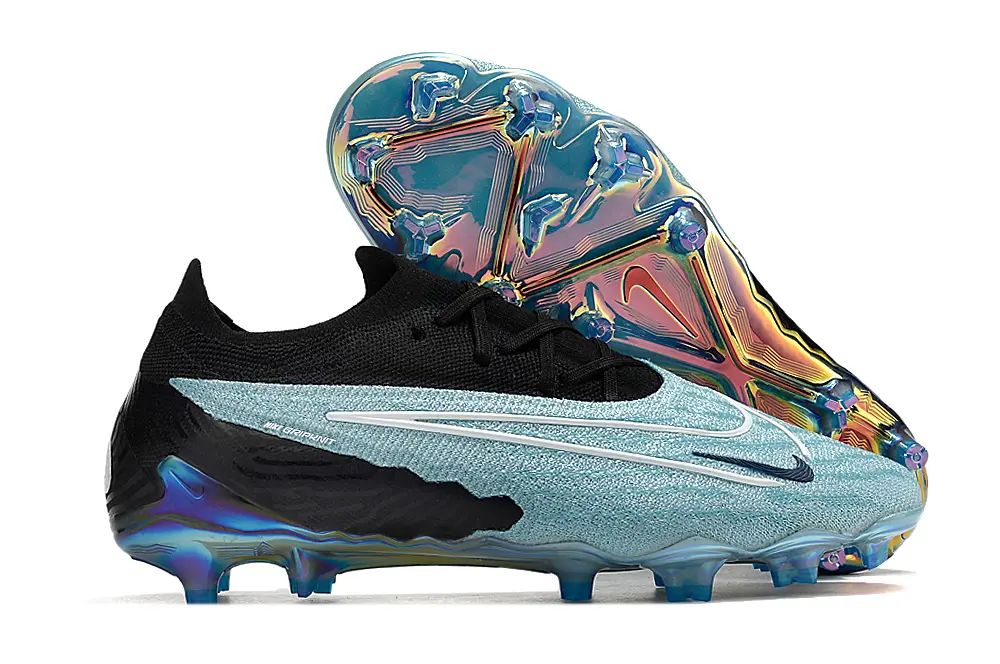 Nike Phantom GX Elite FG - Aqua/Midnight Black/Shimmering Rainbow