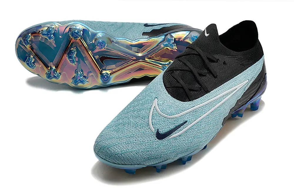 Nike Phantom GX Elite FG - Aqua/Midnight Black/Shimmering Rainbow