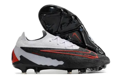 Nike Phantom GX Elite FG - Black/Fire Red/Light Grey