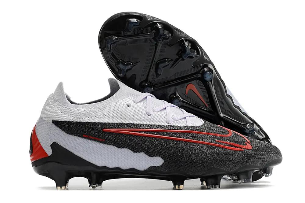 Nike Phantom GX Elite FG - Black/Fire Red/Light Grey