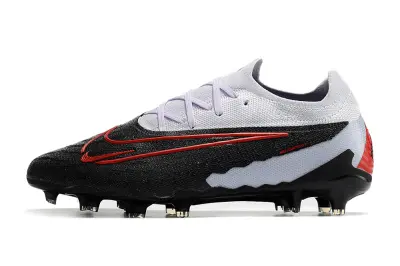 Nike Phantom GX Elite FG - Black/Fire Red/Light Grey