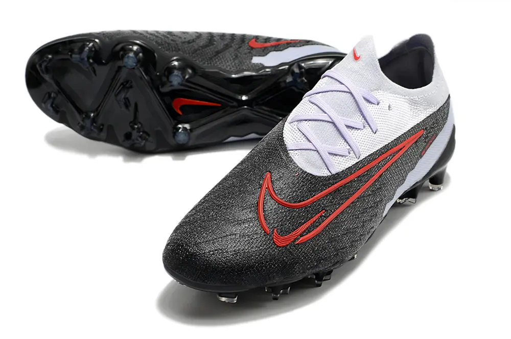 Nike Phantom GX Elite FG - Black/Fire Red/Light Grey