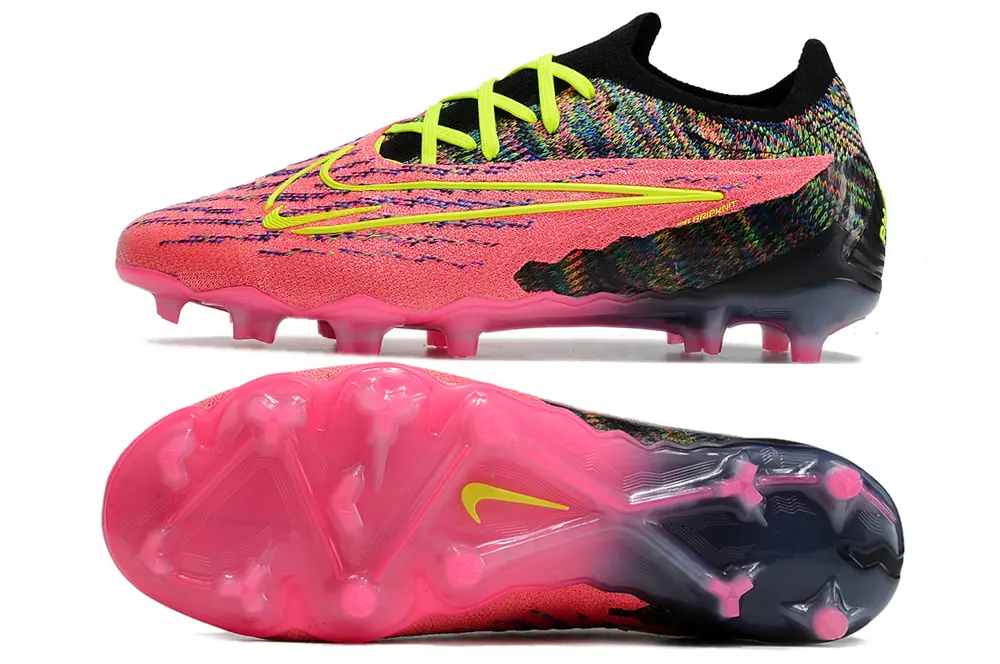 Nike Phantom GX Elite FG - Pink/Neon Yellow/Black
