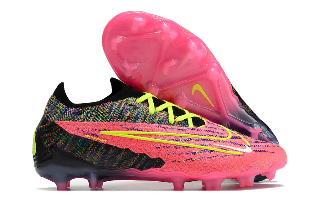 Nike Phantom GX Elite FG - Pink/Neon Yellow/Black