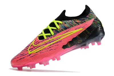 Nike Phantom GX Elite FG - Pink/Neon Yellow/Black
