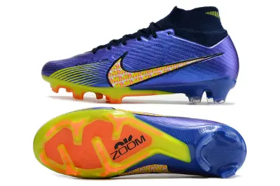 Nike Air Zoom Mercurial Superfly 9 Elite FG - Purple/Electric Yellow/Futuristic Orange