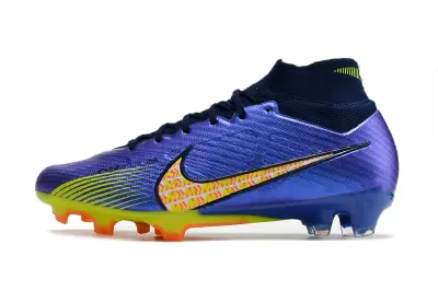 Nike Air Zoom Mercurial Superfly 9 Elite FG - Purple/Electric Yellow/Futuristic Orange