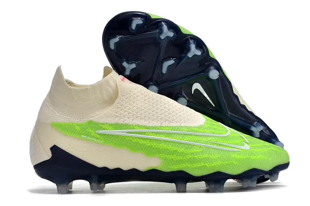 Nike Phantom GX Elite DF FG - Green/Neon Green/Beige