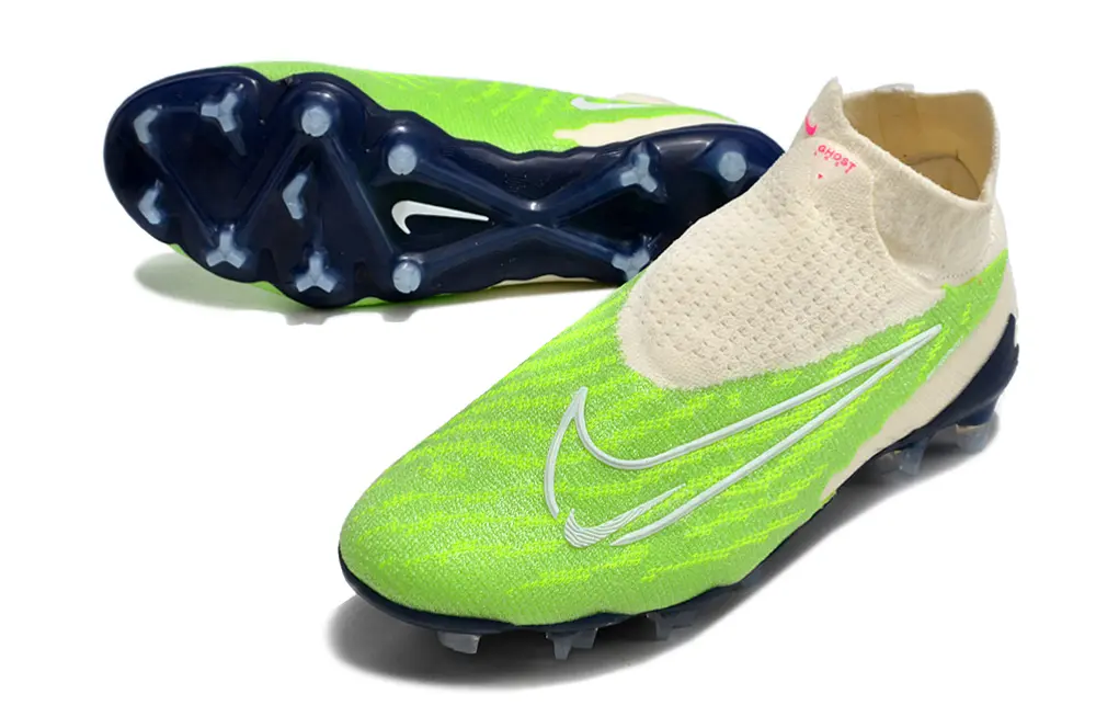 Nike Phantom GX Elite DF FG - Green/Neon Green/Beige