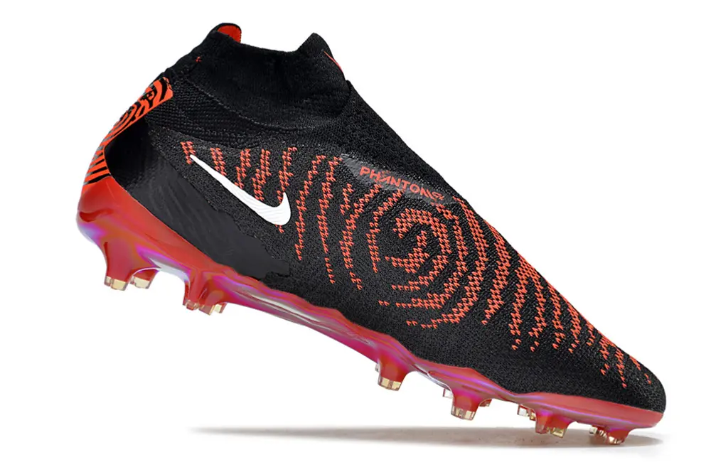 Nike Phantom GX Elite DF FG - Black/Fiery Red/Flaming Orange