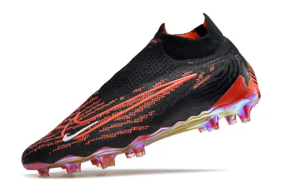 Nike Phantom GX Elite DF FG - Black/Fiery Red/Flaming Orange