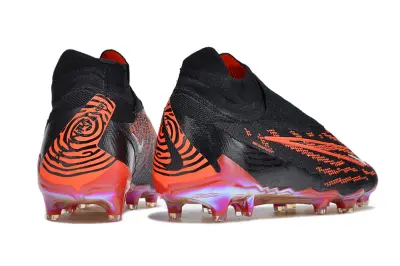 Nike Phantom GX Elite DF FG - Black/Fiery Red/Flaming Orange