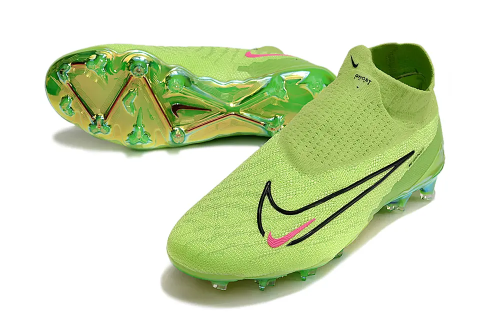 Nike Phantom GX Elite DF FG - Green/Neon Green/Metallic Gold