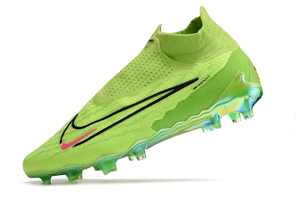 Nike Phantom GX Elite DF FG - Green/Neon Green/Metallic Gold
