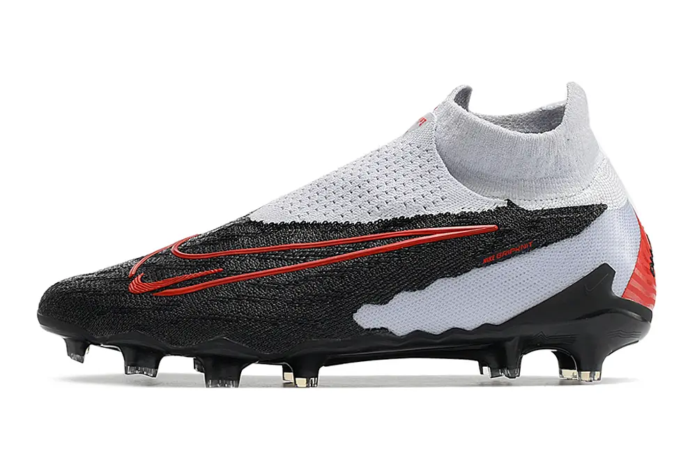 Nike Phantom GX Elite DF FG - Black/Crimson Red/White Ice