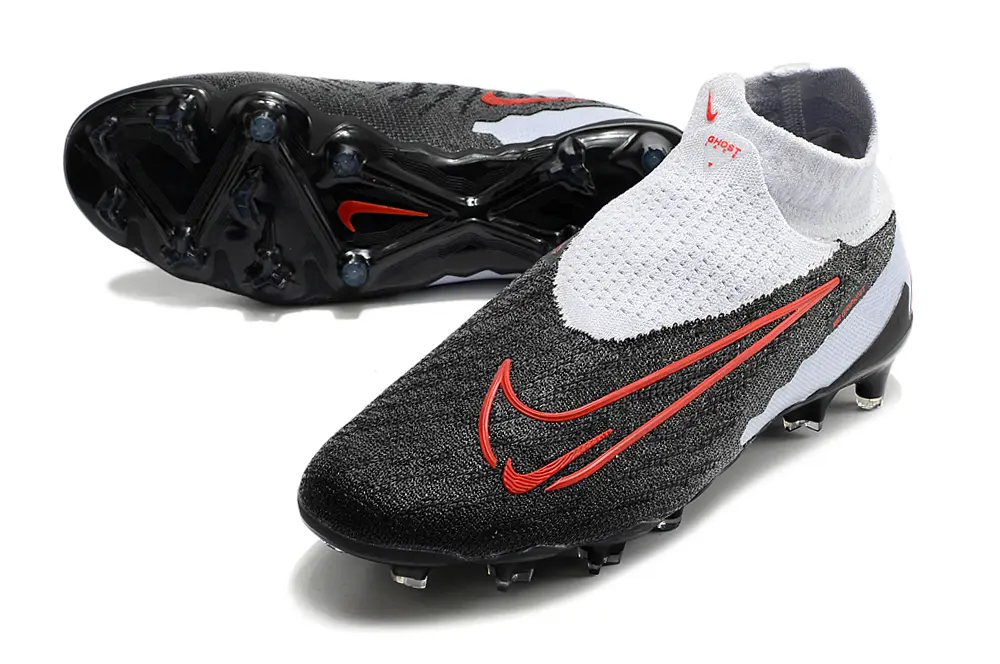 Nike Phantom GX Elite DF FG - Black/Crimson Red/White Ice