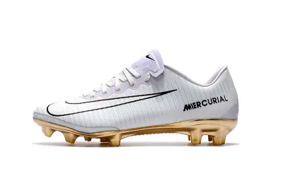 Nike Mercurial Vapor 11 FG - White/Icy Blue/Metallic Gold