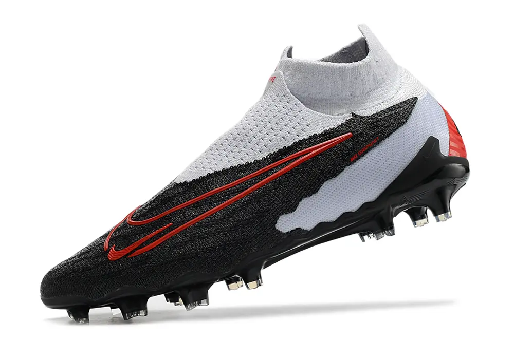 Nike Phantom GX Elite DF FG - Black/Crimson Red/White Ice