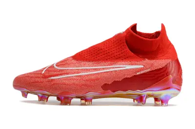 Nike Phantom GX Elite DF FG - Red/Vibrant Flame/Golden Burst