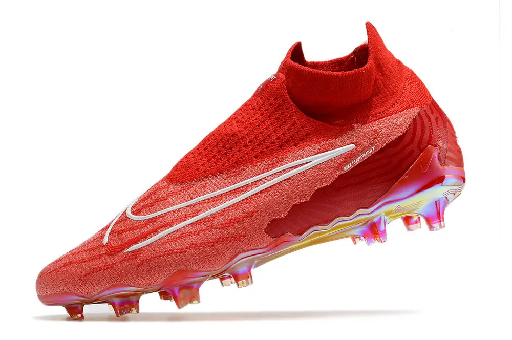 Nike Phantom GX Elite DF FG - Red/Vibrant Flame/Golden Burst