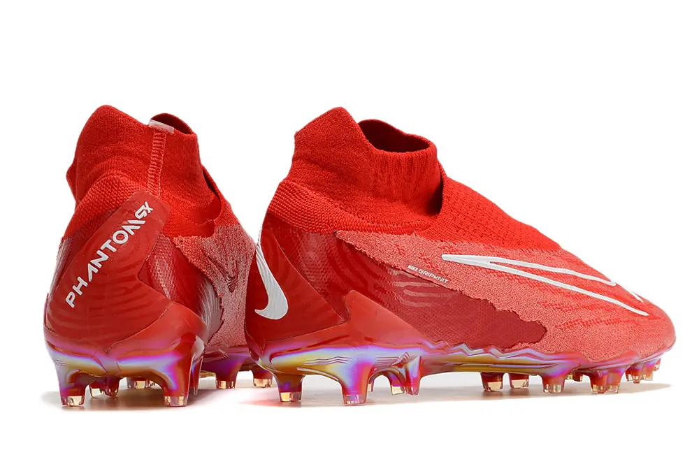 Nike Phantom GX Elite DF FG - Red/Vibrant Flame/Golden Burst
