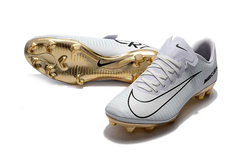 Nike Mercurial Vapor 11 FG - White/Icy Blue/Metallic Gold